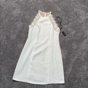 White Andrew Marc  midi dress